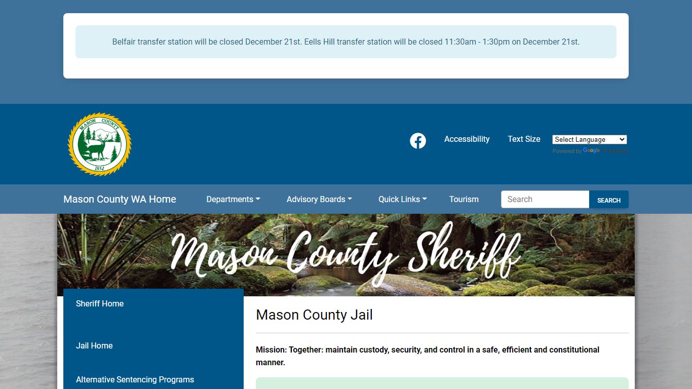 Mason County Jail